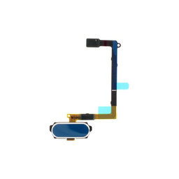 Samsung Galaxy S6 G920F - Tlačidla Domov + Flex Kábel (Blue Topaz) - GH96-08166D Genuine Service Pack