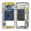 Samsung Galaxy S6 Edge G925F - Stredný Rám (Black Sapphire) - GH96-08376A Genuine Service Pack