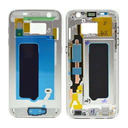 Samsung Galaxy S7 G930F - Predný Rám (Silver) - GH96-09788B Genuine Service Pack