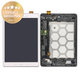 Samsung Galaxy Tab A 9.7 T555 - LCD Displej + Dotykové Sklo + Rám (White) - GH97-17424C Genuine Service Pack