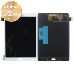 Samsung Galaxy Tab S2 8.0 WiFi T710 - LCD Displej + Dotykové Sklo (White) - GH97-17697B Genuine Service Pack