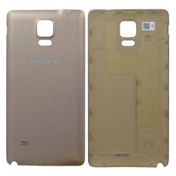 Samsung Galaxy Note 4 N910F - Batériový Kryt (Bronze Gold)
