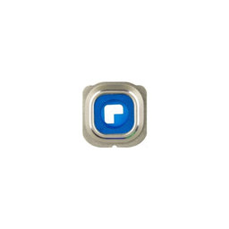 Samsung Galaxy S6 Edge G925F - Rám Sklíčka Zadnej Kamery (Gold Platinum) - GH98-35867C Genuine Service Pack