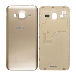 Samsung Galaxy J3 J320F (2016) - Batériový Kryt (Gold) - GH98-38690B Genuine Service Pack