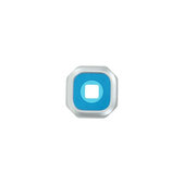 Samsung Galaxy A3 A310F (2016) - Rám Sklíčka Zadnej Kamery (White) - GH98-38832C Genuine Service Pack