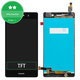 Huawei P8 Lite - LCD Displej + Dotykové Sklo (Black) TFT