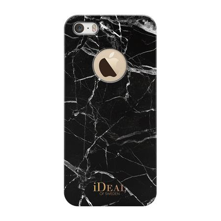 iDeal of Sweden - Fashion puzdro pre Apple iPhone SE/5S/5, čierny mramor