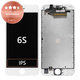 Displej pre iPhone 6S, White, Dotykové sklo s rámom, Refurbished