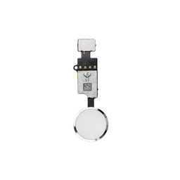 Apple iPhone 7 Plus - Tlačidlo Domov + Flex Kábel (Silver)