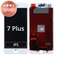 Displej pre iPhone 7 Plus, White, Dotykové sklo s rámom, Refurbished