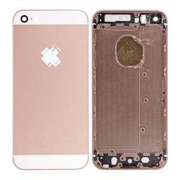 Apple iPhone SE - Zadný Housing (Rose Gold)