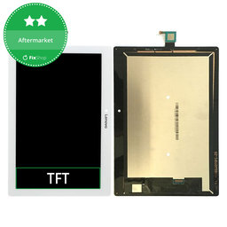Lenovo IdeaTab A10-30 TB2-X30F - LCD Displej + Dotykové Sklo (White) TFT
