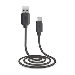 SBS - Micro-USB / USB Kábel (1m), čierna