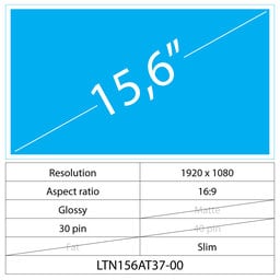 Asus ROG G551VW-CN 15.6 LCD Slim Lesklý 30 pin Full HD