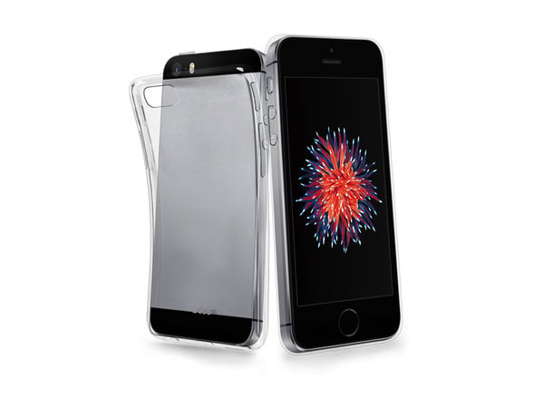 SBS - Aero Puzdro pre Apple iPhone 5, 5s a SE 2016, transparentná