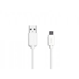 SBS - Micro-USB / USB Kábel (1m), biela