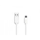 SBS - Micro-USB / USB Kábel (1m), biela