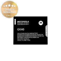 Motorola Moto E4 XT1761, Moto G5 XT1675, Moto E5 Play - Batéria GK40 2800mAh - SNN5976A Genuine Service Pack