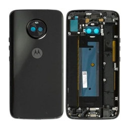 Motorola Moto X4 XT1900 - Batériový Kryt (Super Black) - 5S58C09155 Genuine Service Pack