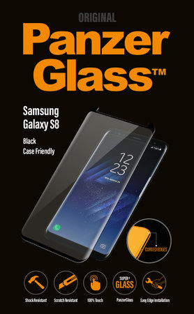 PanzerGlass - Tvrdené Sklo Case Friendly pre Samsung Galaxy S8, black