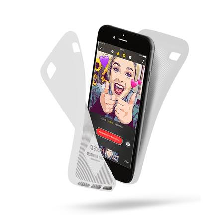 SBS - Polo Puzdro pre iPhone 7 Plus a 8 Plus, biela