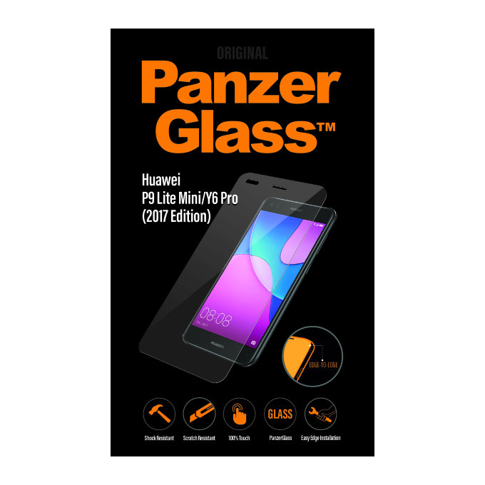 PanzerGlass - Tvrdené Sklo pre Huawei P9 Lite Mini a Y6 PRO, transparentná