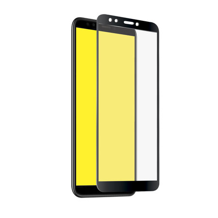 SBS - Tvrdené sklo Full Cover pre Huawei Y7 Prime 2018, čierna