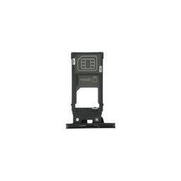 Sony Xperia XZ2 - SIM Slot (Liquid Black) - 1310-1866 Genuine Service Pack