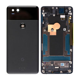 Google Pixel 2 G011A - Batériovy Kryt (Just Black)