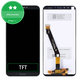 Huawei Honor 9 Lite - LCD Displej + Dotykové Sklo (Midnight Black) TFT