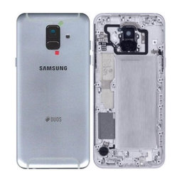 Samsung Galaxy A6 A600 (2018) - Batériový Kryt (Gray) - GH82-16423B Genuine Service Pack