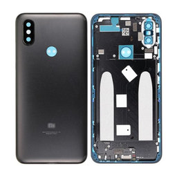 Xiaomi Mi A2 (Mi 6x) - Batériový Kryt (Black) - 5606200580B6 Genuine Service Pack