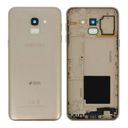 Samsung Galaxy J6 J600F - Batériový Kryt (Gold) - GH82-16868D Genuine Service Pack