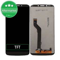 Motorola Moto E5 XT1944 - LCD Displej + Dotykové Sklo (Black) TFT