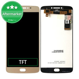 Moto E4 Plus XT1772 - LCD Displej + Dotykové Sklo (Gold) TFT