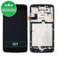 Motorola Moto G5 XT1676 - LCD Displej + Dotykové Sklo + Rám (Black) TFT