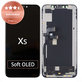 Displej pre iPhone XS, Dotykové sklo s rámom, Refurbished