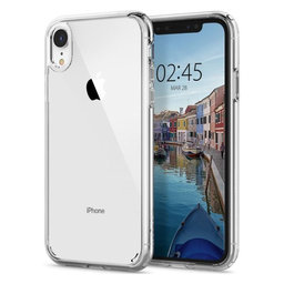 Spigen - Puzdro Ultra Hybrid pre iPhone XR, transparentná