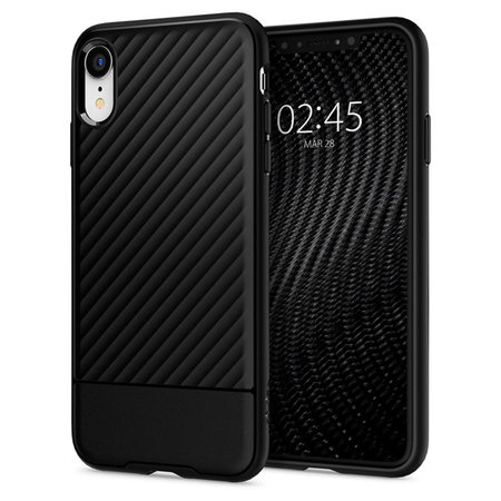 Spigen - Puzdro Core Armor pre iPhone XR, čierna