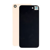 Apple iPhone 8 - Sklo Zadného Housingu + Sklíčko Zadnej Kamery (Gold)