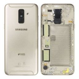 Samsung Galaxy A6 Plus A605 (2018) - Batériový Kryt (Gold) - GH82-16431D Genuine Service Pack