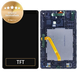 Samsung Galaxy Tab A 10.5 T590, T595 - LCD Displej + Dotykové Sklo + Rám (Black) - GH97-22197A Genuine Service Pack