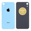 Apple iPhone XR - Sklo Zadného Housingu (Blue)
