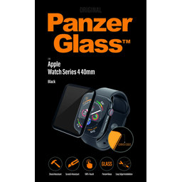 PanzerGlass - Tvrdené Sklo pre Apple Watch Series 4, 5, 6, SE (1st gen) a SE (2nd gen) 40mm, transparentná