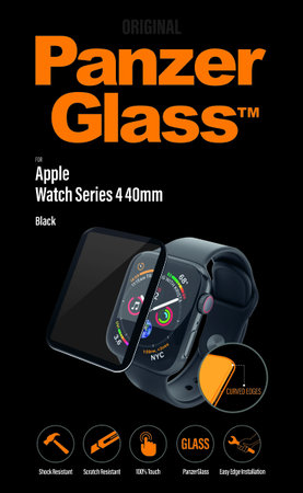 PanzerGlass - Tvrdené Sklo pre Apple Watch Series 4, 5, 6, SE (1st gen) a SE (2nd gen) 40mm, transparentná