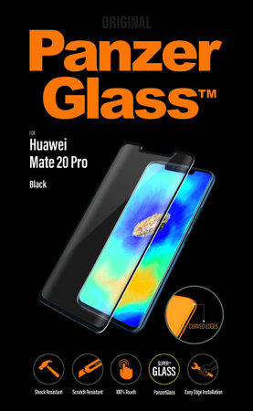 PanzerGlass - Tvrdené Sklo pre Huawei Mate 20 Pro, čierna