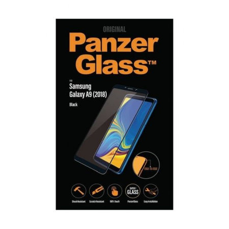 PanzerGlass - Tvrdené sklo pre Samsung Galaxy A9 (2018), čierna