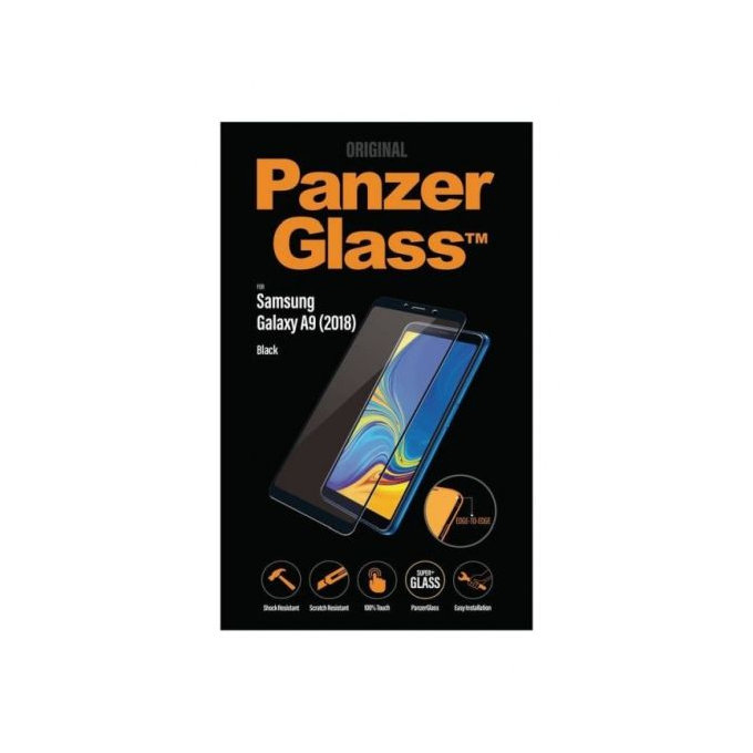 PanzerGlass - Tvrdené sklo pre Samsung Galaxy A9 (2018), čierna
