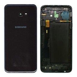 Samsung Galaxy J4 Plus (2018) - Batériový Kryt (Black) - GH82-18155A Genuine Service Pack