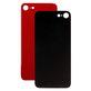 Apple iPhone 8 - Sklo Zadného Housingu (Red)